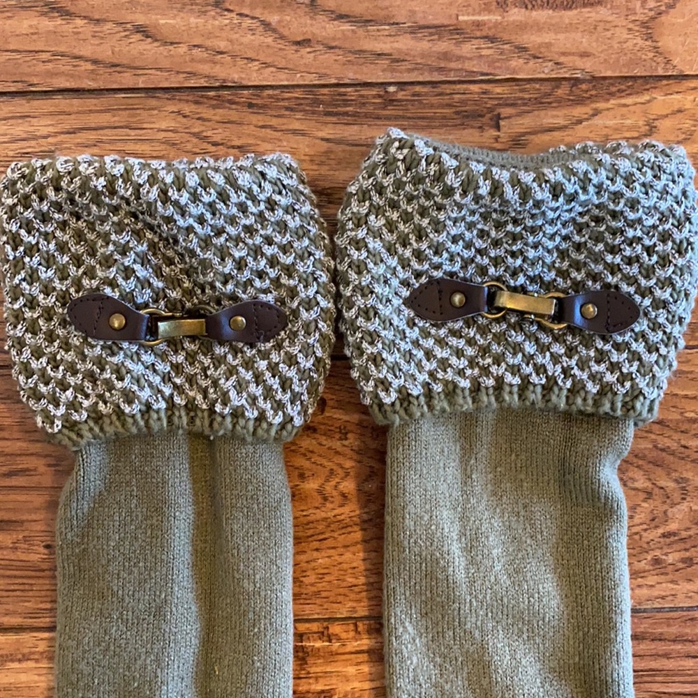 Boot socks sage green - Picture 2 of 2